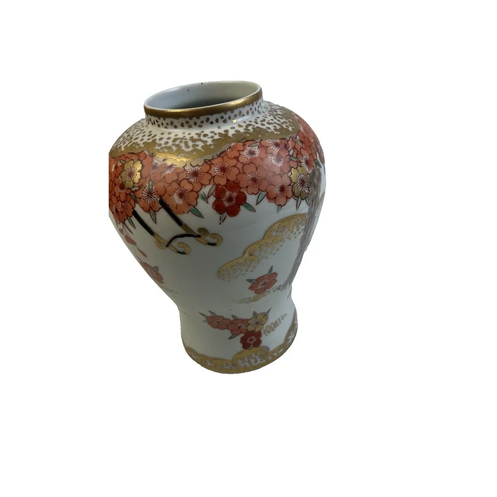 Gold Imari, Hand-painted,Andrea Sadak Vase 9